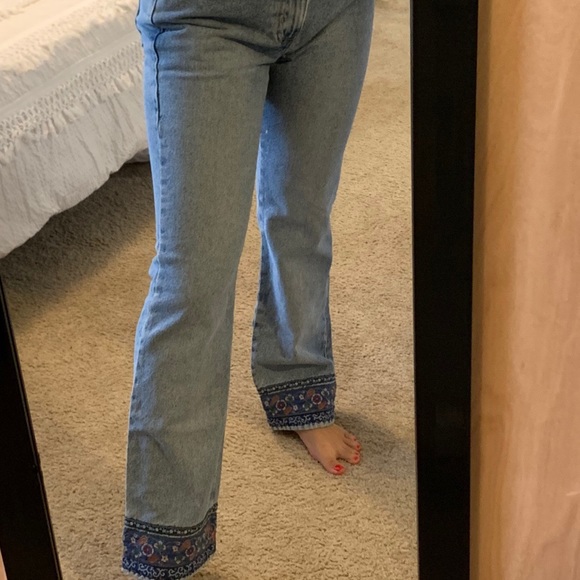 DEADSTOCK EXPRESS BLUE JEANS - Picture 3 of 3